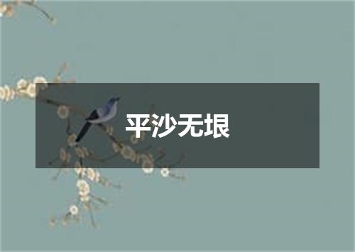 平沙无垠