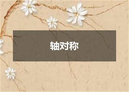 轴对称