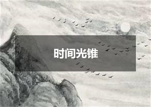 时间光锥
