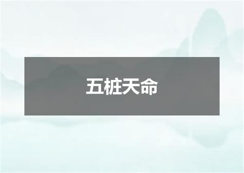 五桩天命
