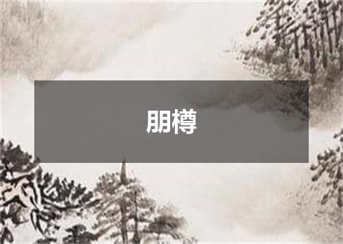 朋樽