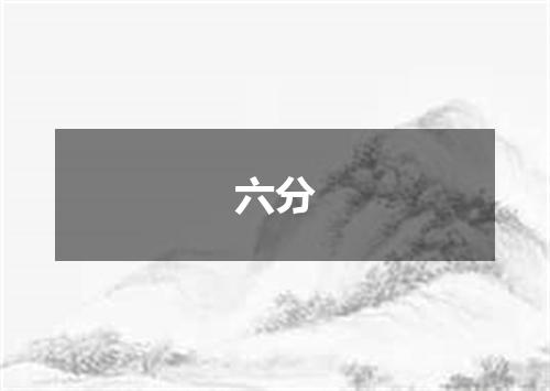 六分