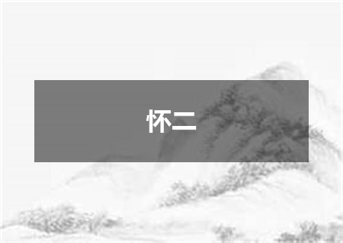 怀二