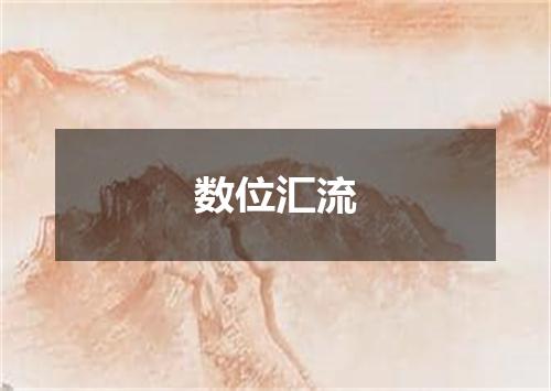 数位汇流