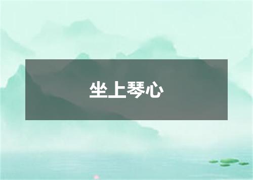坐上琴心