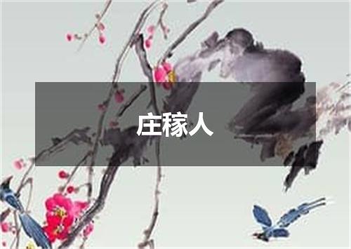 庄稼人
