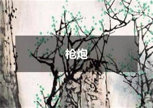 枪炮