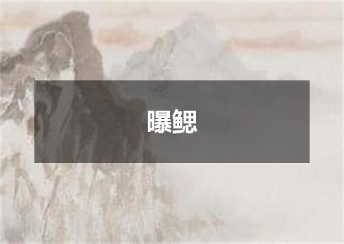 曝鳃