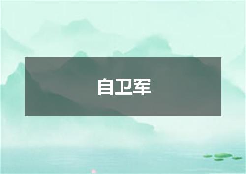 自卫军