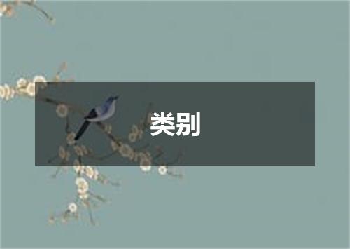 类别