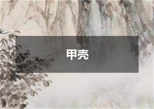 甲壳