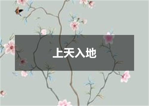 上天入地