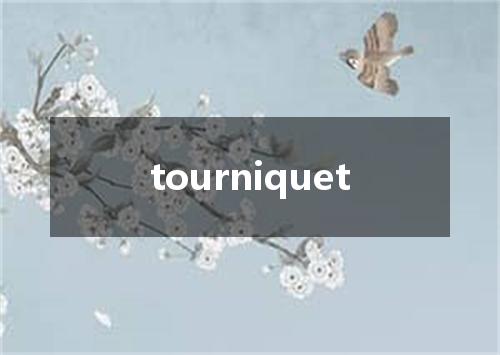 tourniquet是什么意思