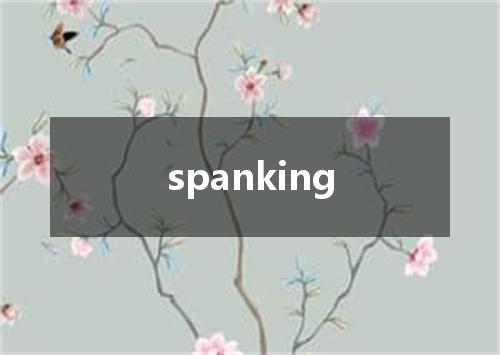 spanking是什么意思
