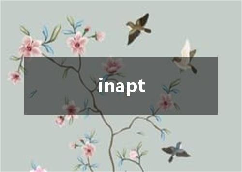 inapt是什么意思