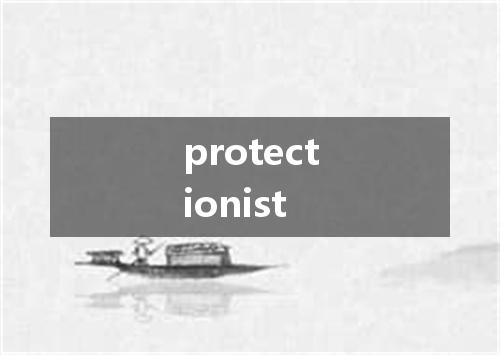 protectionist是什么意思