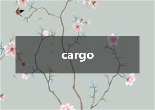 cargo是什么意思