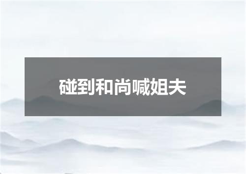 碰到和尚喊姐夫