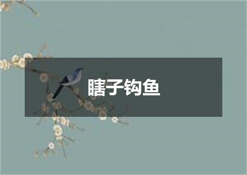 瞎子钩鱼