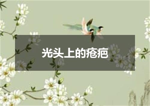 光头上的疮疤