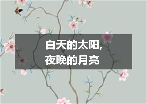 白天的太阳,夜晚的月亮