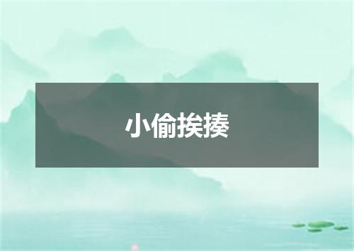 小偷挨揍