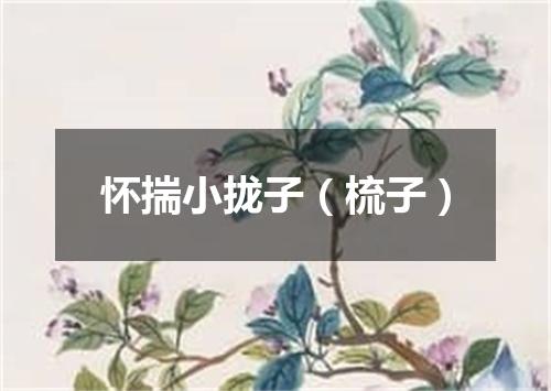 怀揣小拢子（梳子）