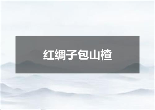红绸子包山楂
