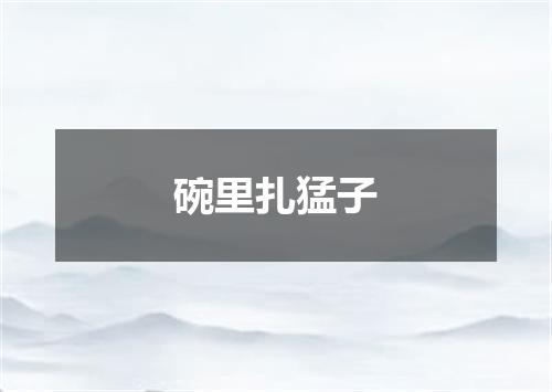 碗里扎猛子
