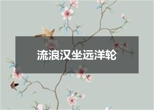 流浪汉坐远洋轮