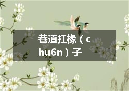 巷道扛椽（chu6n）子