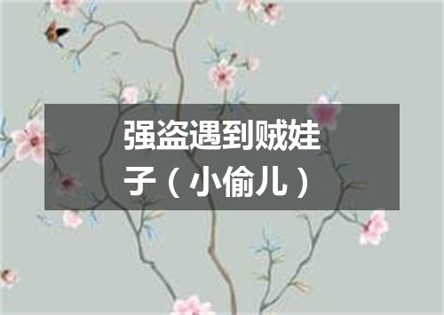 强盗遇到贼娃子（小偷儿）