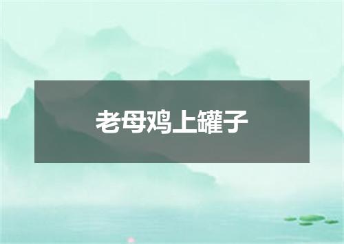 老母鸡上罐子