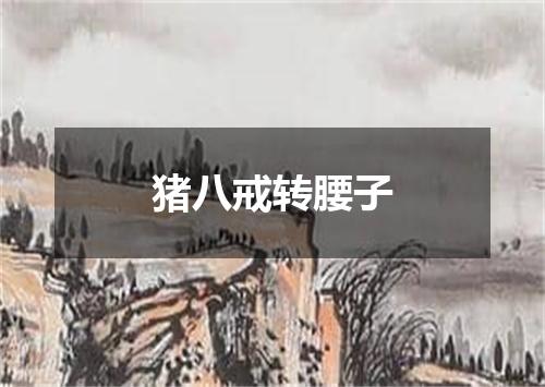 猪八戒转腰子