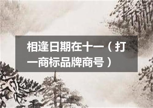 相逢日期在十一（打一商标品牌商号）