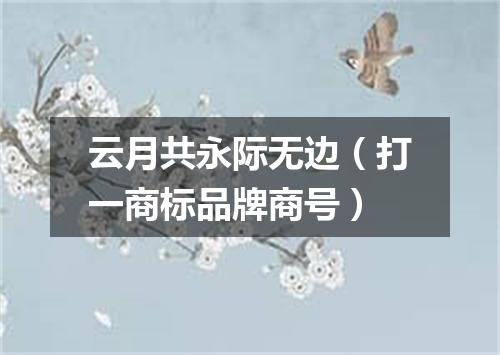 云月共永际无边（打一商标品牌商号）