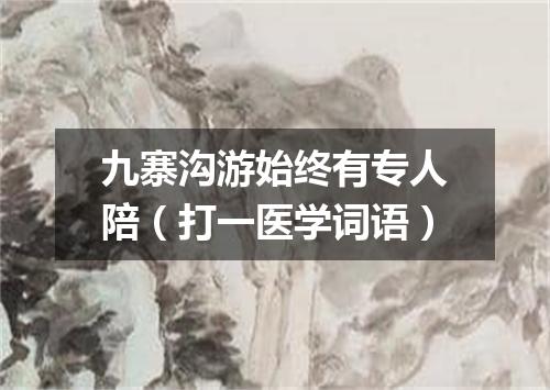 九寨沟游始终有专人陪（打一医学词语）