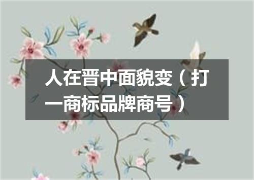 人在晋中面貌变（打一商标品牌商号）