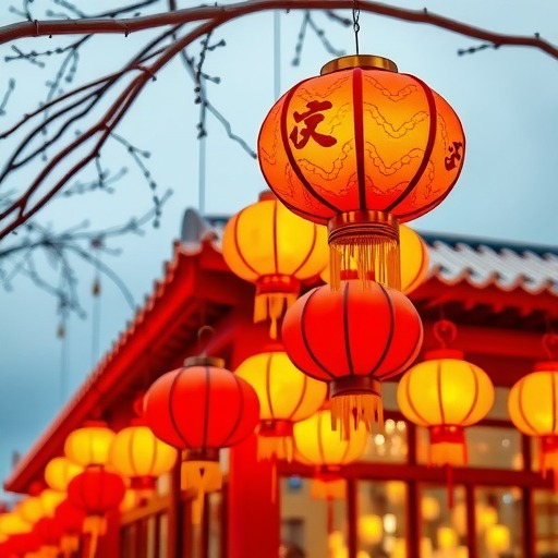浙江横店上元灯会燃灯迎春 影视IP将赋能春节文旅消费