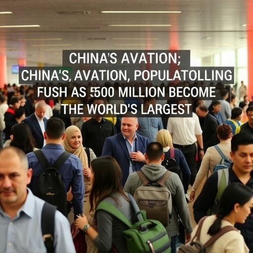 航空总人口超5亿，我国成全球第一航空人口大国