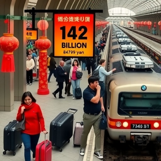 2026年元旦假期国内出游1.42亿人次 国内出游总花费847.89亿元