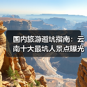国内旅游避坑指南：云南十大最坑人景点曝光！（必收藏）..