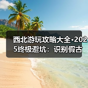 西北游玩攻略大全·2025终极避坑：识别假古城/伪地质公园的7..