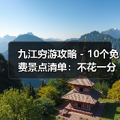 九江穷游攻略 - 10个免费景点清单：不花一分钱玩到嗨！..（图2）