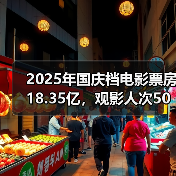 2025年国庆档电影票房18.35亿，观影人次5007万（图2）