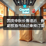 国庆中秋长假临近，假期旅游市场迎来预订高峰（图1）