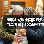 潭溪山诚邀全国教师免门票游园 | 2025教师节，徜徉山水，礼敬匠心（图1）
