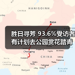 胜日寻芳 93.6%受访者有计划去公园赏花踏青（图4）