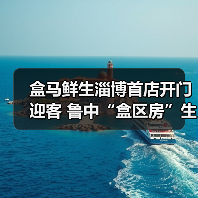 盒马鲜生淄博首店开门迎客 鲁中“盒区房”生活正式启幕（图1）