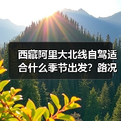 西藏阿里大北线自驾适合什么季节出发？路况与气候分析..（图2）